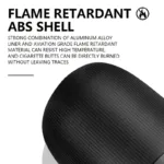 Car Ashtray Multi-functional Universal Household Portable Metal Liner Ashtray - Image 7