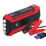 Car Jump Starter Booster with LCD Screen 4 Modes LED Flashlight