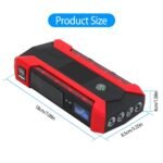 Car Jump Starter Booster with LCD Screen 4 Modes LED Flashlight - Image 5