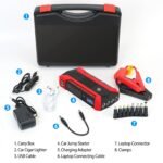 Car Jump Starter Booster with LCD Screen 4 Modes LED Flashlight - Image 9
