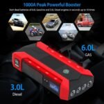 Car Jump Starter Booster with LCD Screen 4 Modes LED Flashlight - Image 14