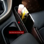 Car Organizer PU Leather Seat Slit Gap Pocket Storage - Bilde 11