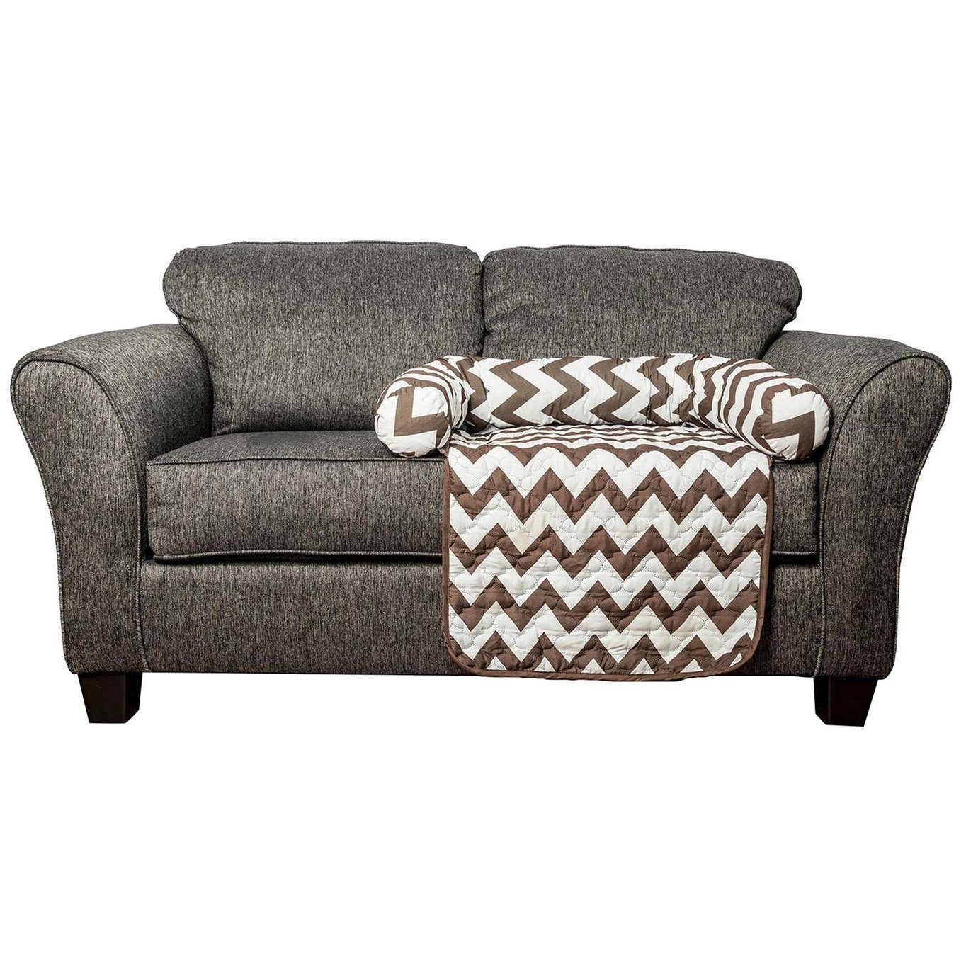 Chevron Reversible Quilted Pet Bed Chair Cover - Assorted Sizes - Bilde 13