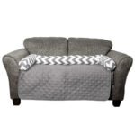 Chevron Reversible Quilted Pet Bed Chair Cover - Assorted Sizes - Bilde 24