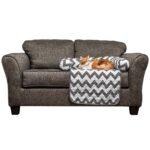 Chevron Reversible Quilted Pet Bed Chair Cover - Assorted Sizes - Bilde 5