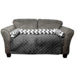 Chevron Reversible Quilted Pet Bed Chair Cover - Assorted Sizes - Bilde 18