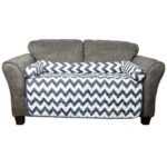 Chevron Reversible Quilted Pet Bed Chair Cover - Assorted Sizes - Bilde 19