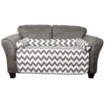 Chevron Reversible Quilted Pet Bed Chair Cover - Assorted Sizes - Bilde 23