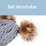 Children's Winter Knitted Wool Lining Warm Hat, Scarf, Glove Set For 2-5 Year Old Boys And Girls - Bilde 14