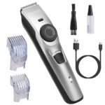 Cordless Beard Trimmer USB Rechargeable Beard Grooming Kit - Image 2