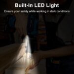 Cordless Drill Set with 2 Pieces 8V Batteries and Charger 2 Variable Speed 3/8In Keyless Chuck - Image 13