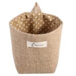 Cotton Linen Hanging Bag Home Gadget Storage Organizer - Bilde 6
