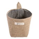 Cotton Linen Hanging Bag Home Gadget Storage Organizer - Bilde 2