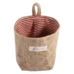 Cotton Linen Hanging Bag Home Gadget Storage Organizer - Bilde 4