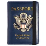 Creative Passport Holder Cover With 3D Metal Badge - Image 10