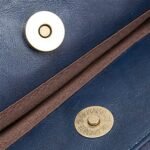 Crossbody Leather Shoulder Bag and Clutch - Bilde 10