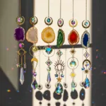 Crystal Sun Catcher Pendant Wind Chime Home Decor - Bilde 8