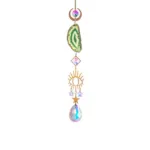 Crystal Sun Catcher Pendant Wind Chime Home Decor - Bilde 6