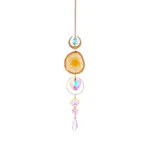 Crystal Sun Catcher Pendant Wind Chime Home Decor - Bilde 3