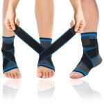DCF Adjustable Ankle Compression Sleeve for Men and Women - Bilde 6