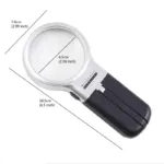 Desktop Handheld Magnifier Two-way Magnifying Mirror Foldable - Bilde 6
