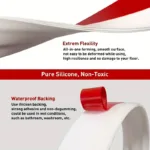 Door Draft Stopper Under Door Seal for Exterior/Interior Doors - Image 4