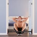 Doorway Pull Up Bar Heavy Duty with Foam Grips Level - Bilde 12