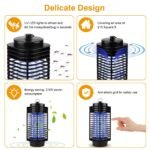 Electric Bug Zapper UV Light Flying Zapper Insect Killer Lamp - Image 8