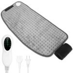 Electric Heating Pad for Back Abdomen Shoulder with 10 Adjustable Temperature Smart Timer Setting - Image 2