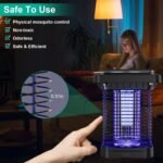 Electric Solar Powered Bug Zapper Lamp IP65 Waterproof for Indoor and Outdoor - Image 10