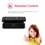 Ematic AT102 Digital TV HD Converter Box + Recorder with LED Display (Black) - Bilde 10