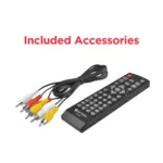 Ematic AT103B Digital Converter Box with LED Display and Recording Capabilities (Black) - Bilde 13