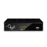 Ematic AT103B Digital Converter Box with LED Display and Recording Capabilities (Black) - Bilde 2