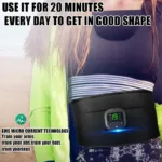 Ems Muscle Stimulator 6 Massage Modes Abdominal Pulse Trainer - Image 5