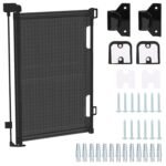 Extra Wide Child Safety Gate Retractable Door - Bilde 2