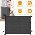 Extra Wide Child Safety Gate Retractable Door - Bilde 13