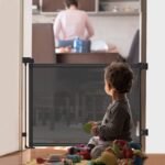 Extra Wide Child Safety Gate Retractable Door - Bilde 15