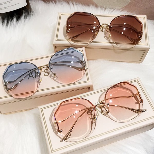 3-Pack: Fashion Tea Gradient Sunglasses