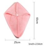 Fashion Women Microfiber Dry Hair Towel - Bilde 6