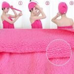 Fashion Women Microfiber Dry Hair Towel - Bilde 8