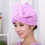 Fashion Women Microfiber Dry Hair Towel - Bilde 3