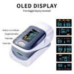 Fingertip Pulse Oximeter Blood Oxygen Meter SpO2 Heart Rate Monitor - Image 4