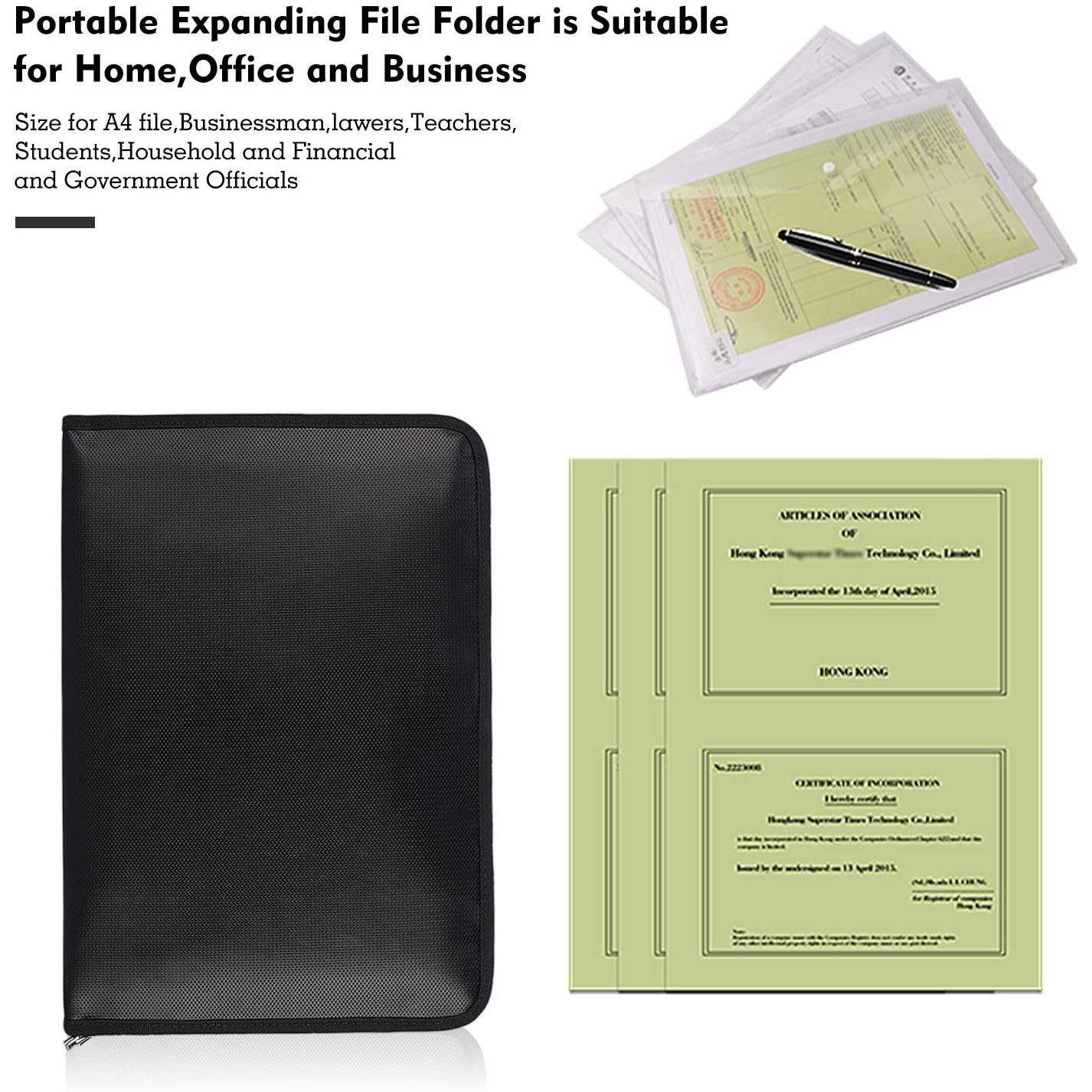 Fireproof and Water Resistant File Folder - Bilde 7