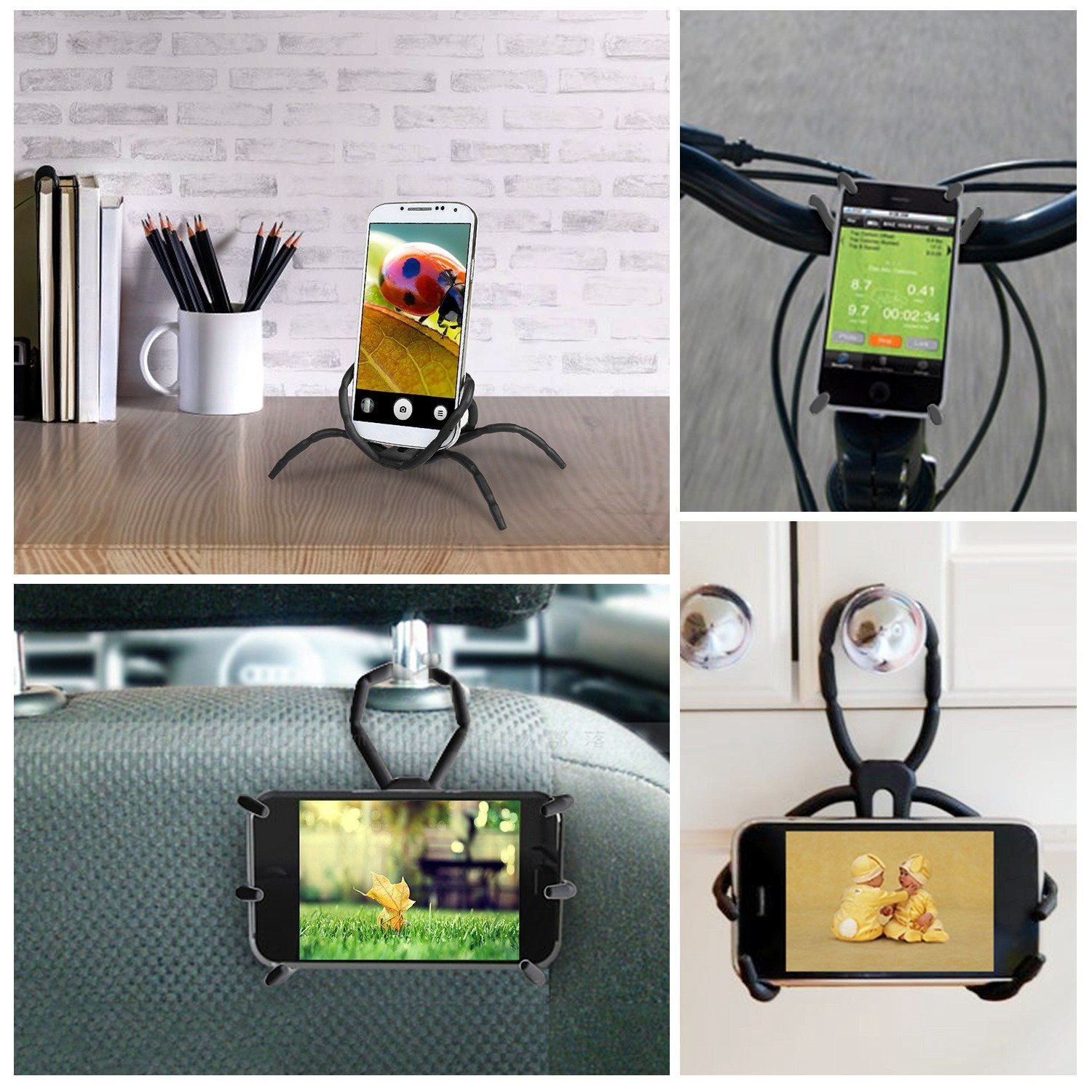 Flexible Spider Phone Stand Remote Cradle - Image 5