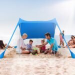 Foldable Beach Canopy Tent Collapsible Shade - Bilde 11