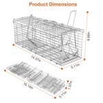 Foldable Rat Trap Cage Humane Live Rodent Trap Cage - Image 4