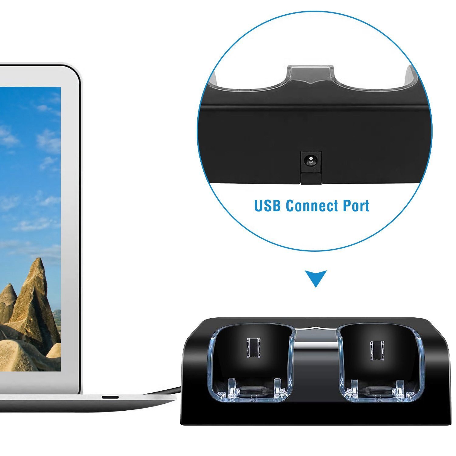 For Wii Remote Controller Charger - Bilde 10