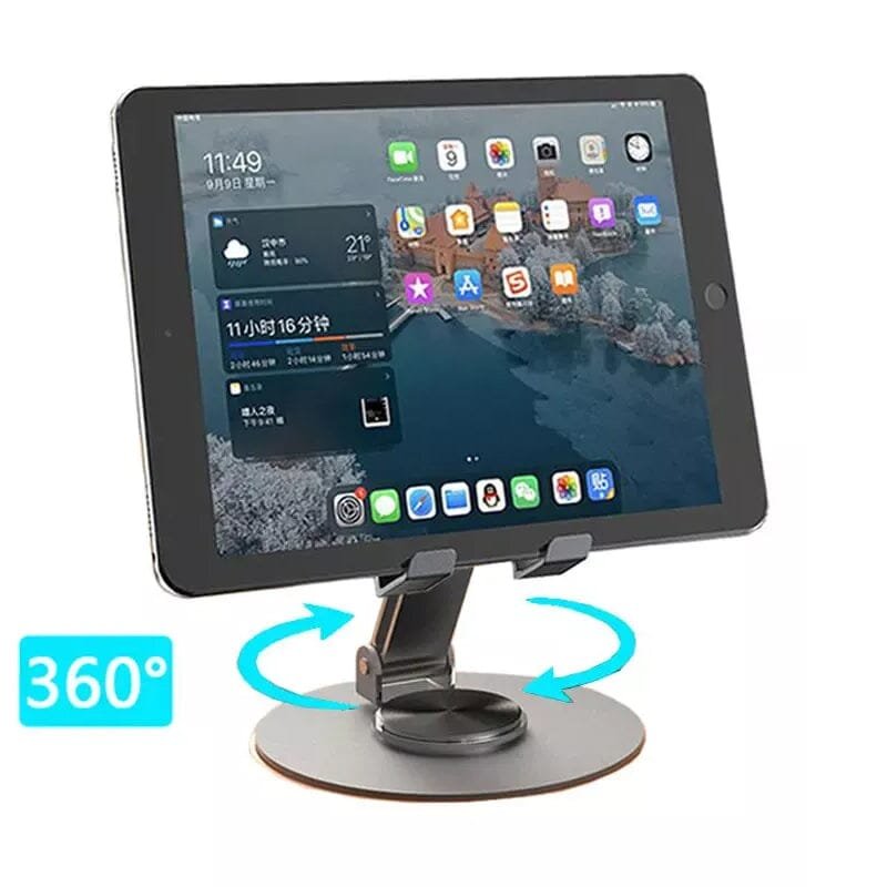 Full Metal 360-Degree Rotating Stress-Relieving Phone and Tablet Universal Stand - Image 6