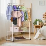 Garment Hanging Rack Clothing Organizer - Image 12