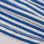 Girl's Cotton Casual Striped Jersey Dress - Bilde 5